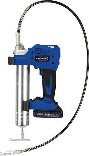 Pressol Akkufettpresse PROFESSIONAL 20 V in Blau für 400g Fettkartuschen oder loses Fett - Bild 1