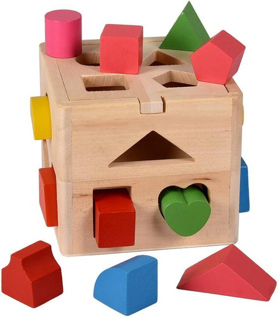 Kidsly Montessori Holzspielzeug, 13-Loch-Puzzle, ab 0 Jahre - Bild 1
