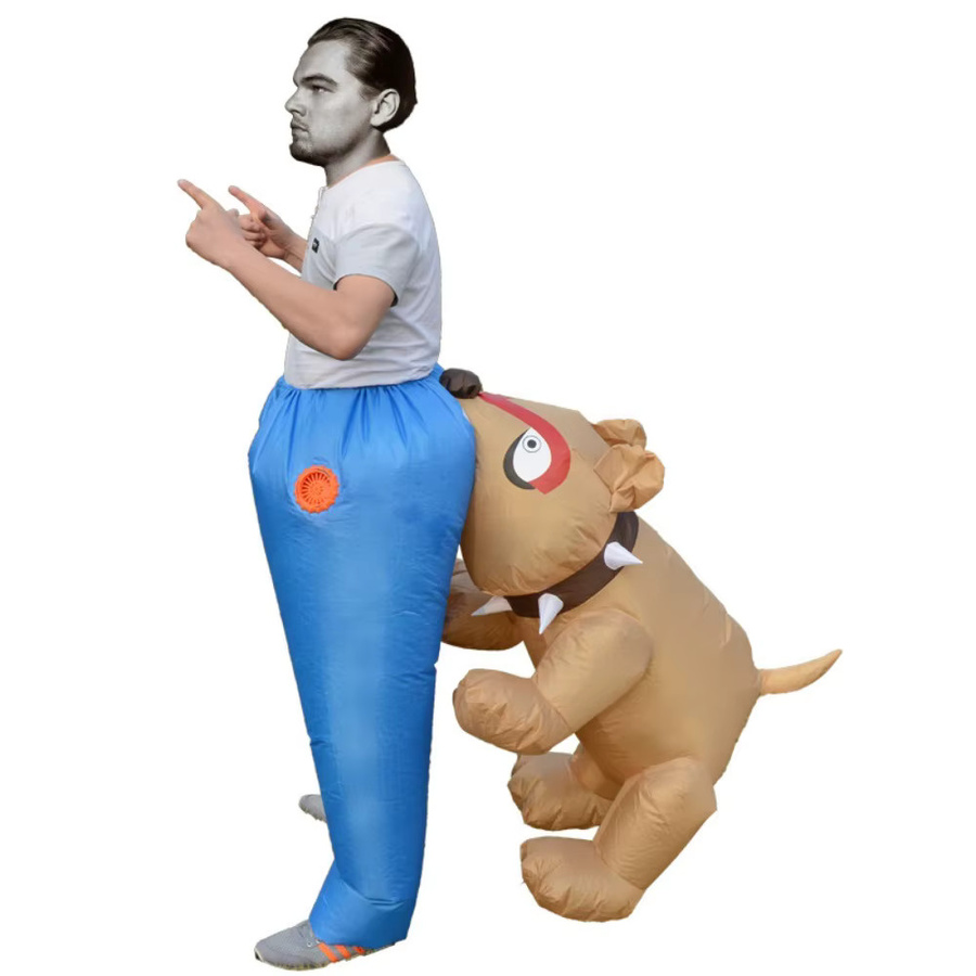 Hangchen Family Aufblasbares Hunde-Biting-Po-Tierkostüm, Tieroutfit - Bild 2