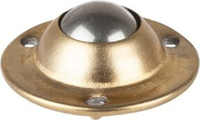 BS Kugelrolle aus Stahl in Gold - Bild 1