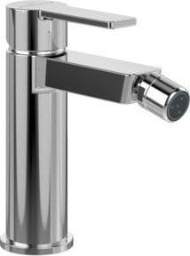 Villeroy & Boch Einhebel-Bidetarmatur Architectura mit Zugstangen-Ablaufgarnitur in Chrom - Bild 1