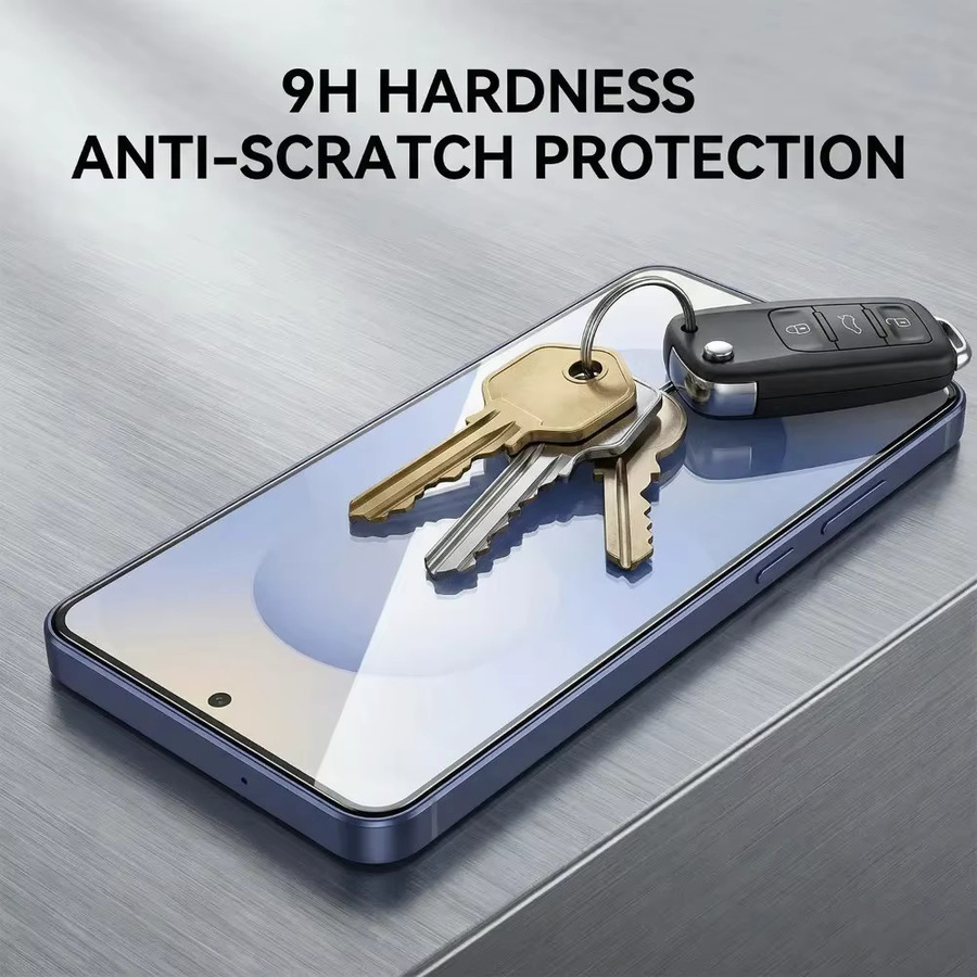 2 Stück Displayschutzfolien aus gehärtetem Glas für Samsung Galaxy S26 S25 S24 S23 S22 S21 Ultra und Edge, transparent - Bild 3