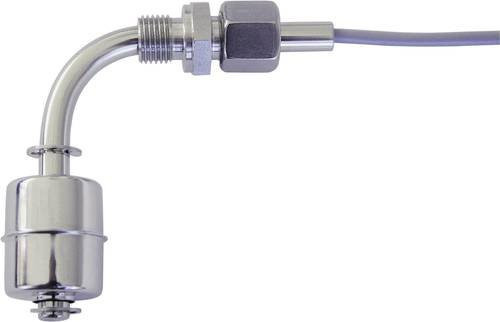 REED Electronics Schwimmerschalter R1/4 mit E27-Sockel, 230 V/AC, 0.4A, 1 Schließer und 1 Öffner, IP67, silberfarben, 1m PVC-Kabel - Bild 1