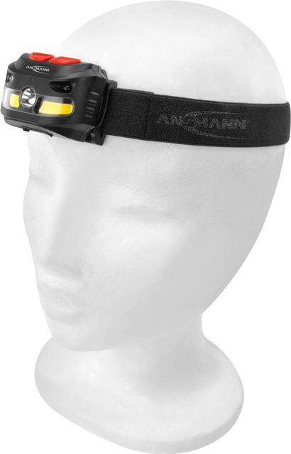 Ansmann HD250RS LED Stirnlampe akkubetrieben mit Bewegungssensor in Schwarz - Bild 4