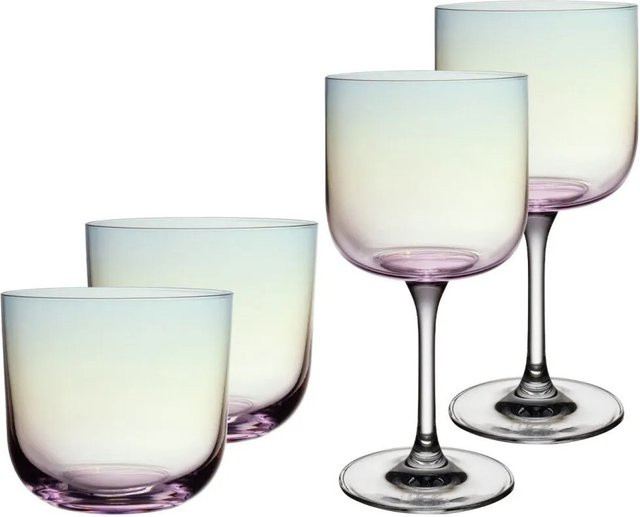Villeroy & Boch like. by Glass Wein- und Wassergläser Set, 4-teilig, transparent - Bild 1