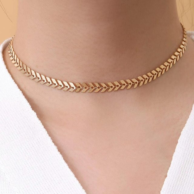 Allbestart Halskette, Kupfer, Gold, Unisex - Bild 1