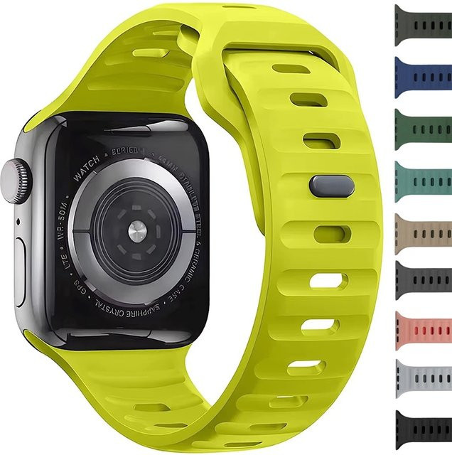 Mrgabwte Uhrenarmband Silikon, Sportarmband, Unisex - Bild 1