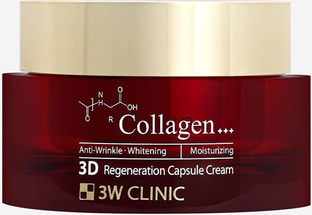 3W Clinic Kollagen 3D Regenerations-Kapselcreme, 55g, Gesicht - Bild 1