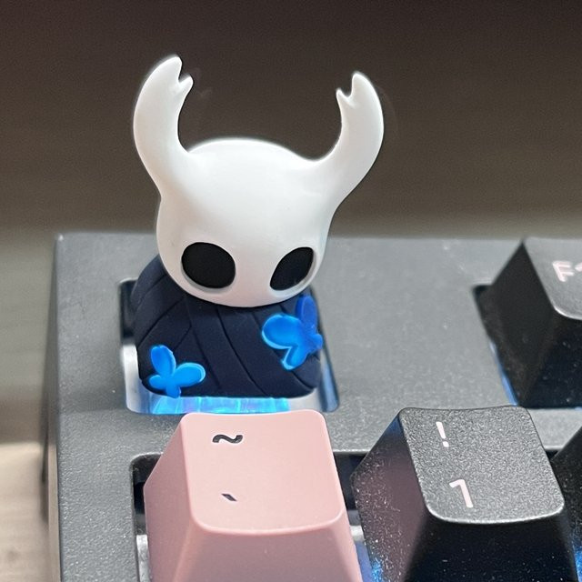 Ajazz The Hollow Knight Light Transparente Tastenkappe für mechanische Tastaturen aus Harz - Bild 1