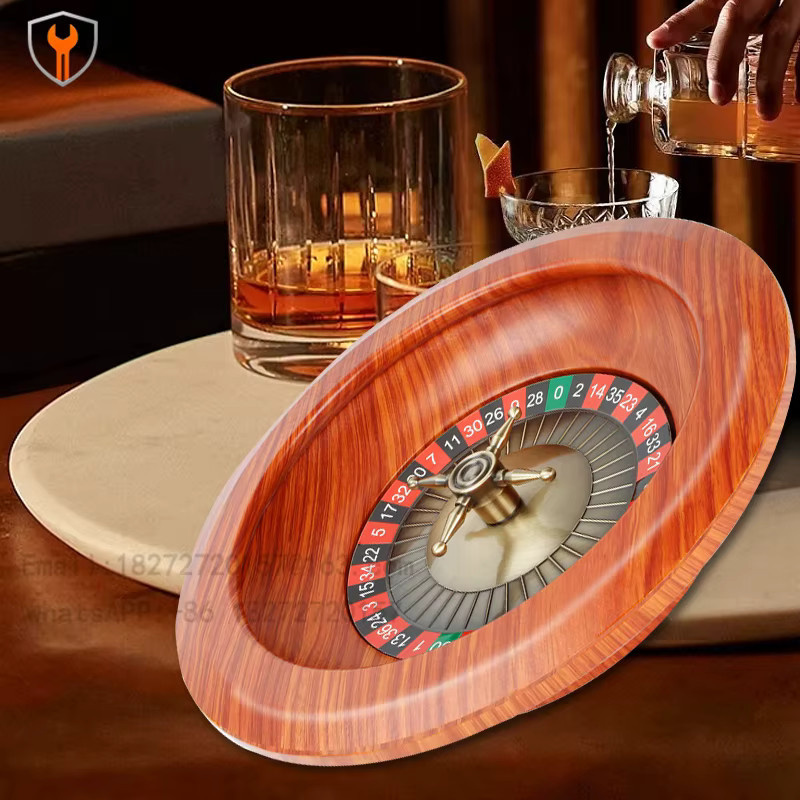 JPHZNB Russisches Roulette, Trinkspielzeug, aus Holz, 30,5 cm - Bild 2