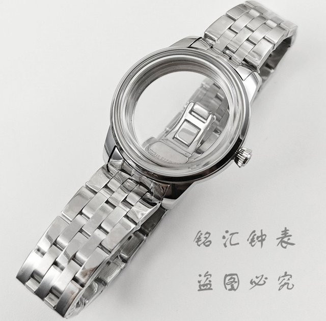 LIYAN Damenuhr, Edelstahlarmband, Silber, 33 mm - Bild 1
