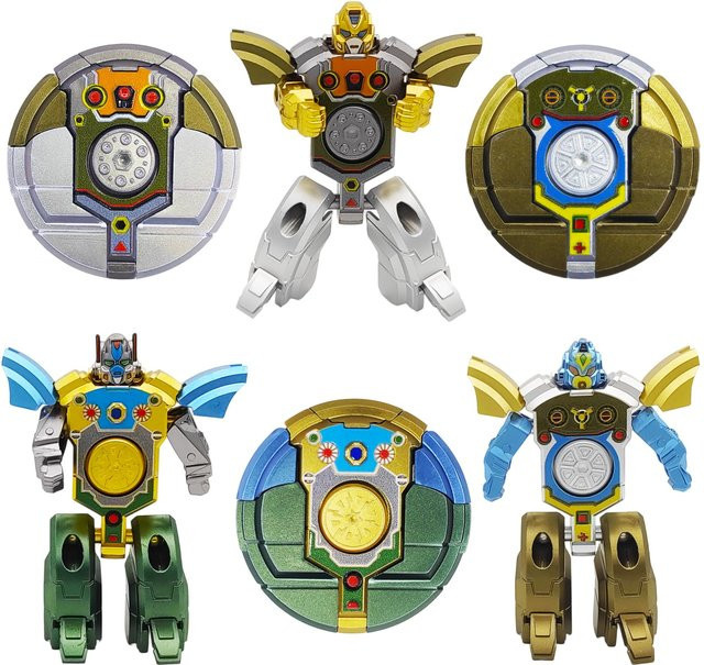 Topmix Roboter-Transformation Fidget Spinner, Handkreisel, Verformbarer Roboter - Bild 1