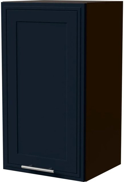 Feldmann-Wohnen Hängeschrank Salo W2/40 in Lava und Indigo Matt mit Kassettenoptik, B/T/H: 40 x 32,5 x 72 cm - Bild 1
