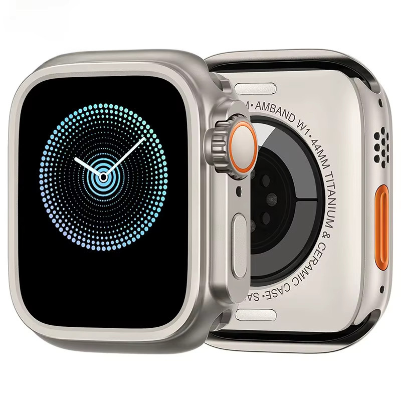 CAOWTAN Schutzhülle für Apple Watch, Titan, Gold, Unisex - Bild 5