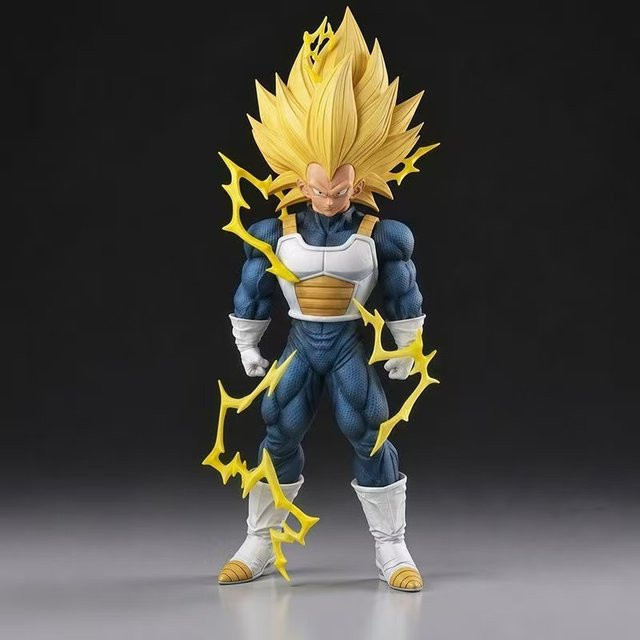 Bandai Dragon Ball Z Ssj3 Vegeta Figur, Actionfiguren, mit austauschbaren Armen - Bild 1