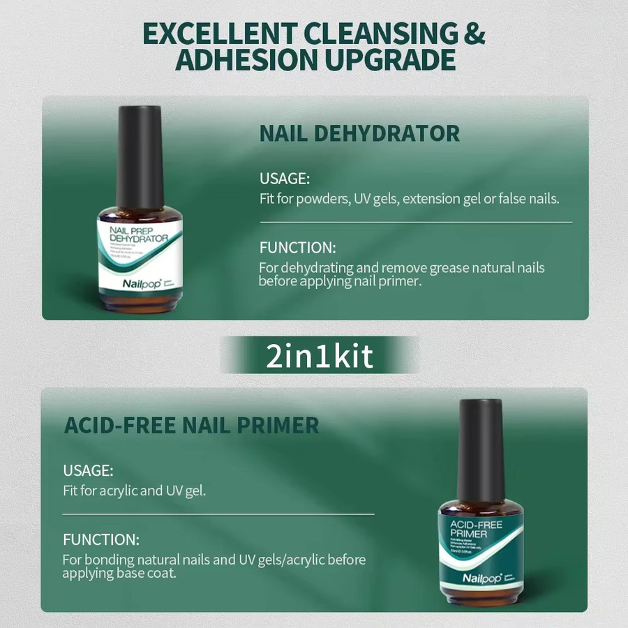 Nailpop Nagel-Dehydrator, HEMA-frei, säurefrei - Bild 3