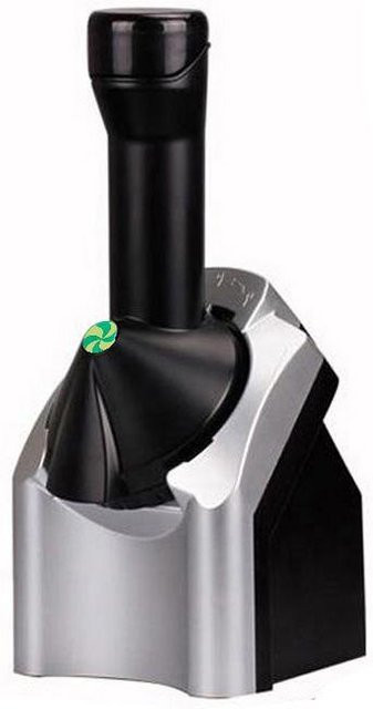Binchi Keji Travel Automatischer Eiscreme-Maker und Milchshake-Maker in Schwarz und Silber - Bild 1
