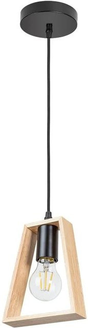 ARTE LAMP Hängeleuchte LED aus Holz und Metall, modern und dimmbar - Bild 1