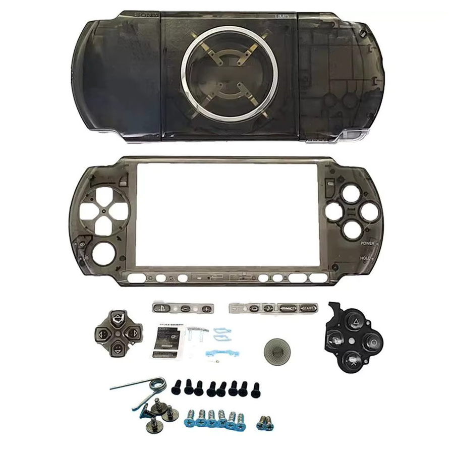 Sony PSP 3000 Reparatur Set Transparentes Gehäuse und Zubehör-Kit für deine Konsole - Bild 4