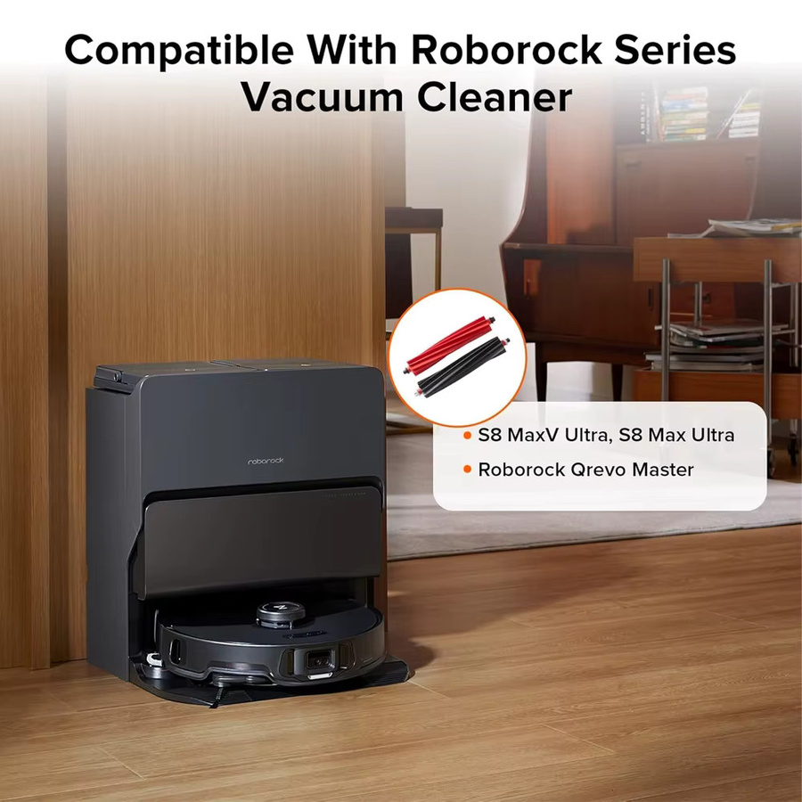 Roborock S8 MaxV Ultra und S8 Max Ultra Ersatzteil-Set mit Hauptbürsten und Rollenbürsten für Roboterstaubsauger - Bild 3