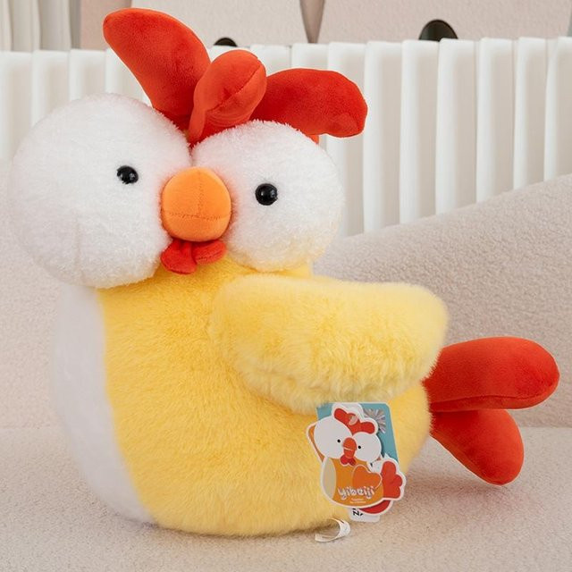 BC Pet Supplies Huhn, Plüschtier, Gelb, ab 14 Jahren - Bild 1