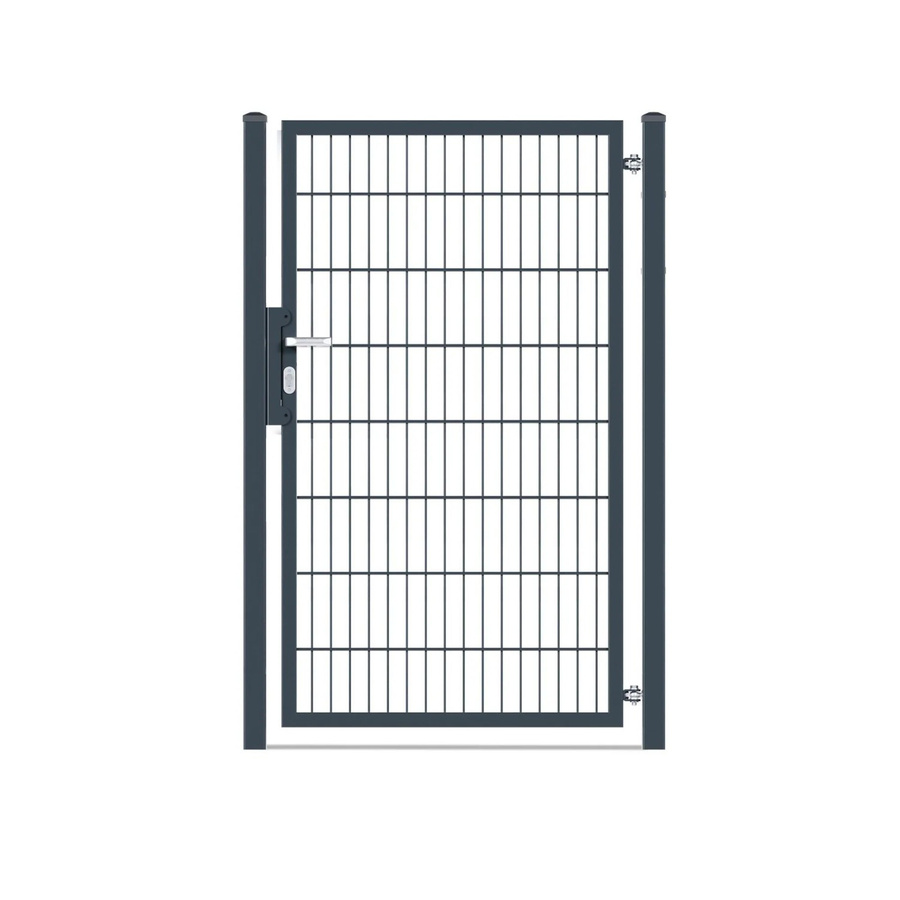 Deutsche Zauntechnik Gartentor Vario Basic DS in Anthrazit, Breite: 100 cm, Höhe: 160 cm - Bild 2