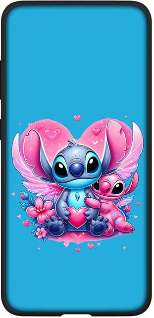 MINISO Handyhülle mit Anime Stitch Design in Blau für Samsung Galaxy, iPhone, Xiaomi und OPPO - Bild 1