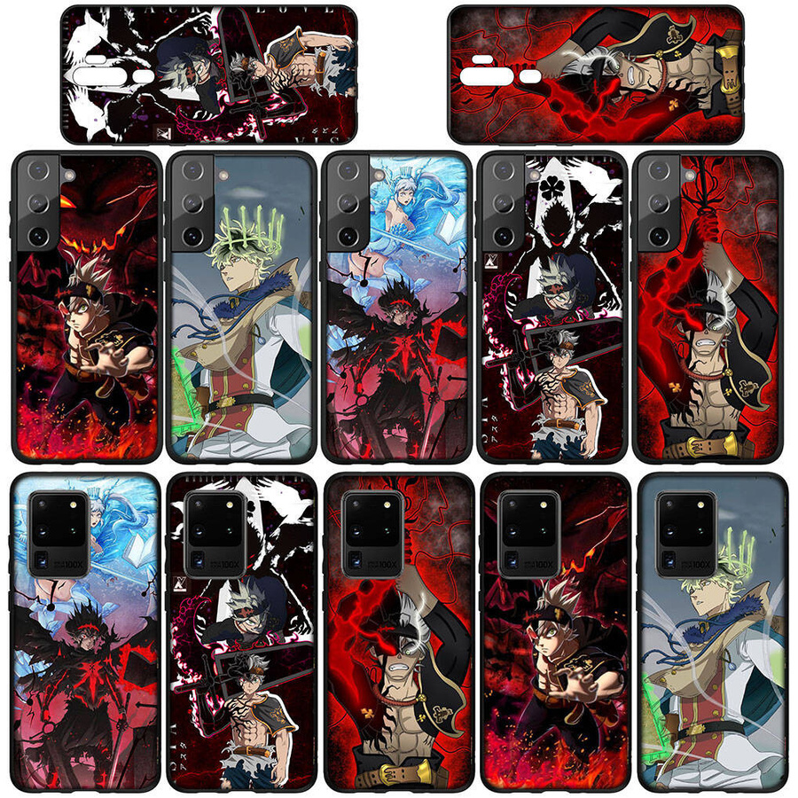 Handyhülle MINISO Cartoon Asta Black Clover für Motorola Moto Edge, Samsung Galaxy S25, iPhone 17 16 15 und Xiaomi Redmi Note 14 13 Pro Max, Farbe: Multicolour - Bild 4