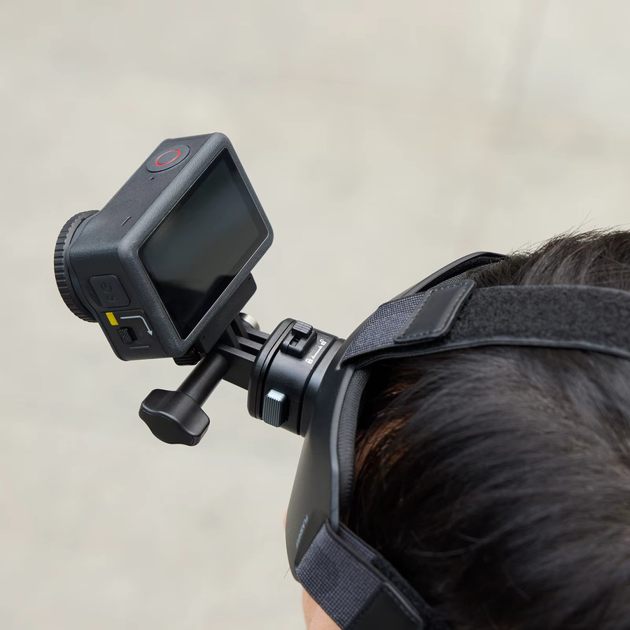 SmallRig Kopfbandhalterung für DJI Osmo Action 6 und Nano in Schwarz für POV-Videoaufnahmen - Bild 3