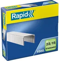 Rapid Heftklammern Standard 23/15 aus Stahl in Silber - Bild 1
