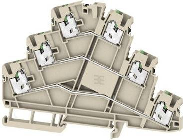 Weidmüller Mehrstockklemme 2902600000 Beige 50 Stück - Bild 1