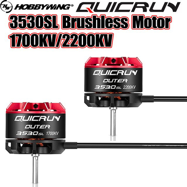 Hobbywing Quicrun Äußere 3530sl 2200kv/1700kv Bürstenloser Motor für RC Auto - Bild 1