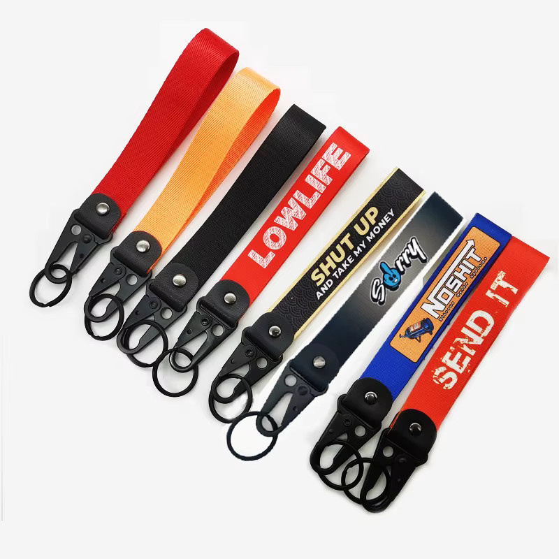keyes Schlüsselanhänger, Paracord-Seil, Motorrad-Rennsport-Handgelenkschlaufe - Bild 2