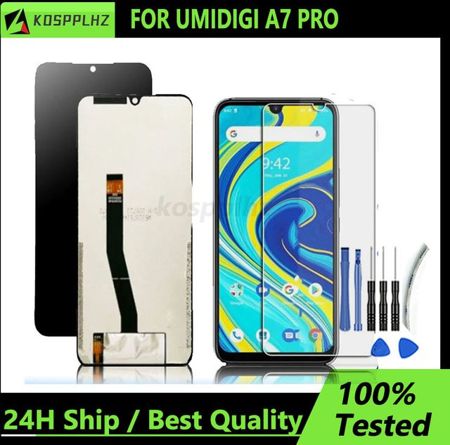 Umidigi A7 Pro Ersatzteil Touchscreen LCD Display in Schwarz - Bild 1