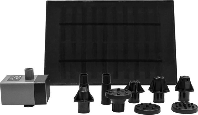 Heissner Solar-Teichpumpen-Set mit 250 l/h Förderleistung - Bild 1