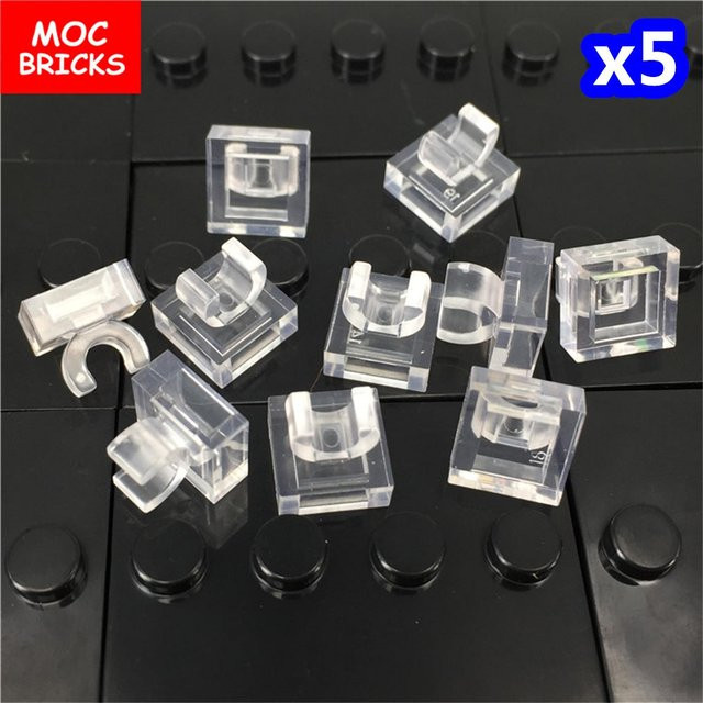 Yiran toy MOC Steine Transparent Klar Platte Block 50-teiliges Set - Bild 1