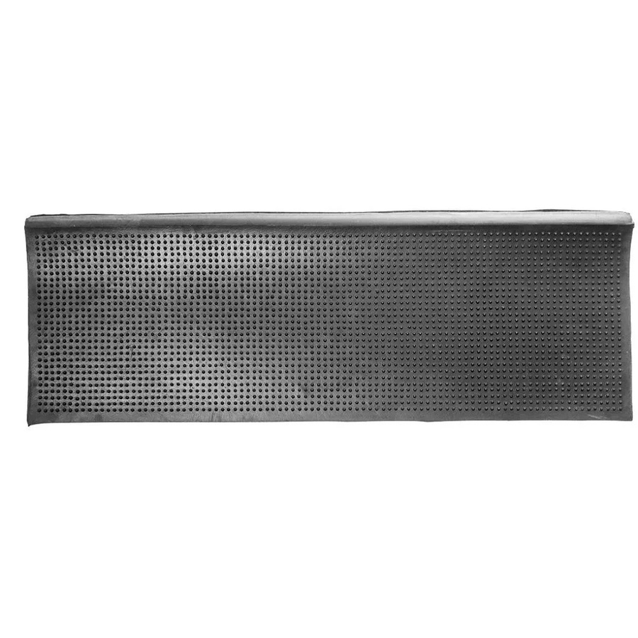Jet-Line Stufenmatte Stairs aus Gummi, Schwarz, B: 75 cm, T: 25 cm, H: 3 cm, rutschhemmend und wetterfest - Bild 2