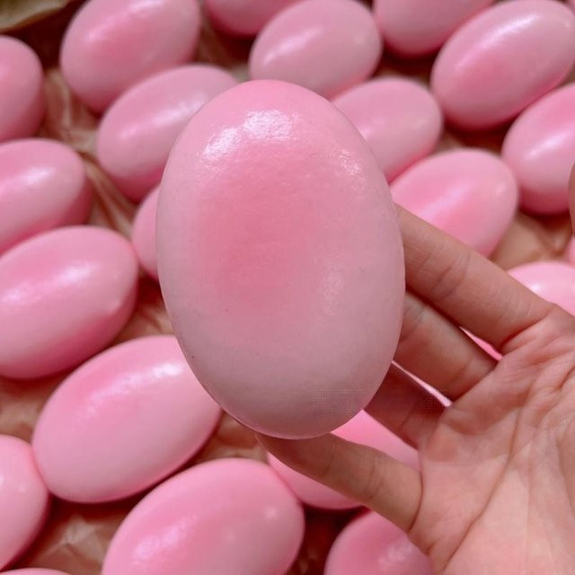 Squishy Käseform, Quetschspielzeug, rosa - Bild 1