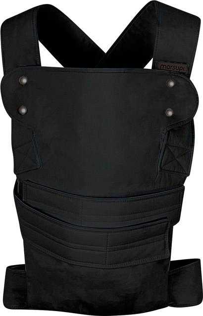 Marsupi Classic Version 2.0 Hybrid Babytrage aus Baumwolle in Schwarz - Bild 1
