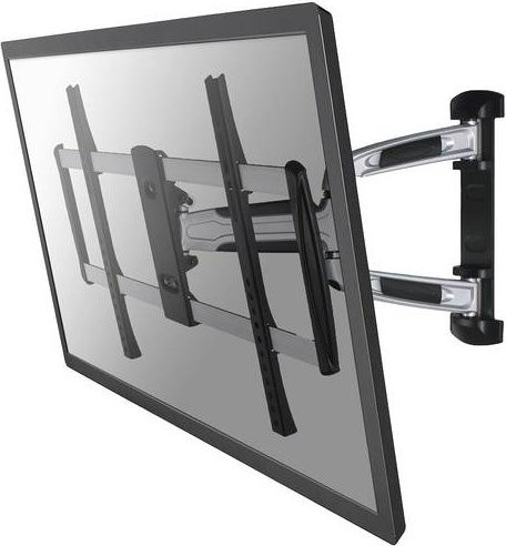 Neomounts LED-W700SILVER TV-Wandhalterung in Silber, ausziehbar und zusammenklappbar, neigbar und schwenkbar, für Fernseher von 81,3 cm bis 152,4 cm (32 bis 60 Zoll), VESA 200x200 mm - Bild 1