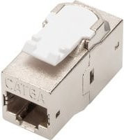DIGITUS Cat.6a Modulare Kupplung, geschirmt, silber - Bild 1