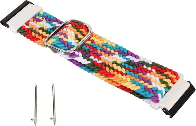 Neoglint Uhrenarmband Nylon, Weiß, Unisex - Bild 1