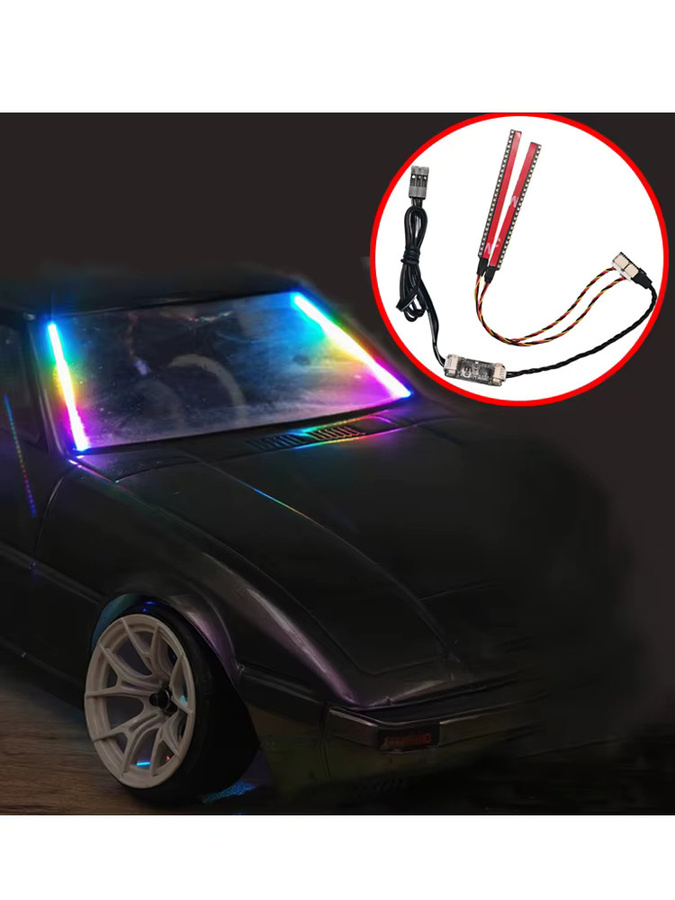 YUENHOANG Drift A-Säule Licht Upgrade Lampe Kit, Zubehör, Kunststoff - Bild 4