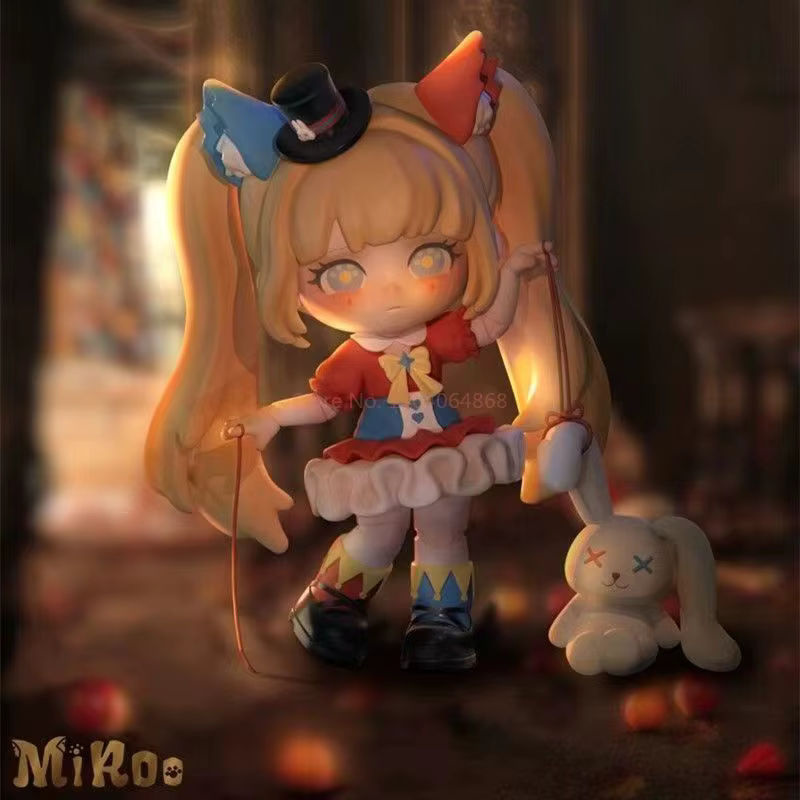 Miroo Circus Carnival Series Blind Box Little Fox Ornament Dekoration aus Kunststoff in Mehrfarbig - Bild 4
