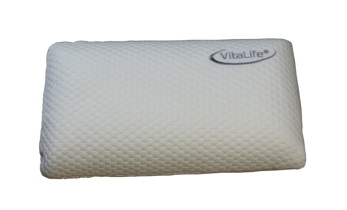 Vita Life Orthopädisches Nackenkissen aus Viscoschaum in Weiß für Erwachsene - Bild 1