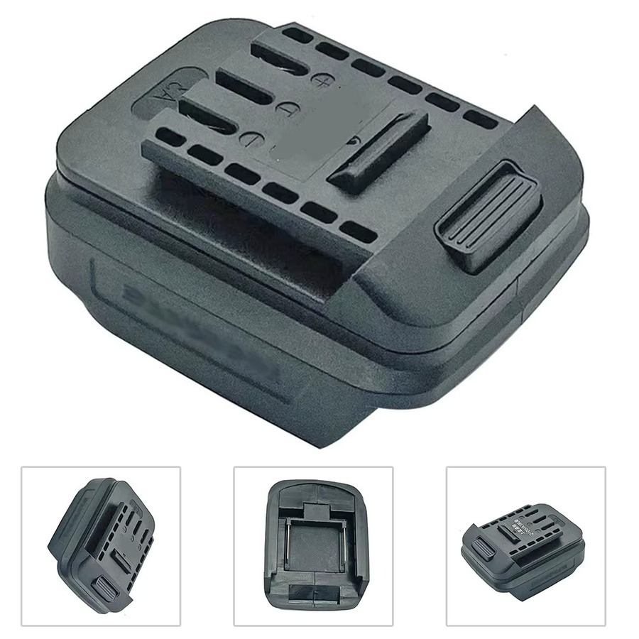 DAZZLEEX Batterie Adapter für Makita 18V Li-Ion Akkus BL1830 BL1840 BL1850 in Schwarz - Bild 2