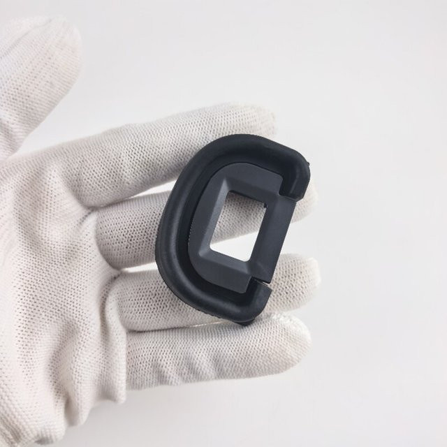 Canon Silikon-Augenmuschel EC-II Schutzkappe in Schwarz für DSLR Kameras - Bild 1
