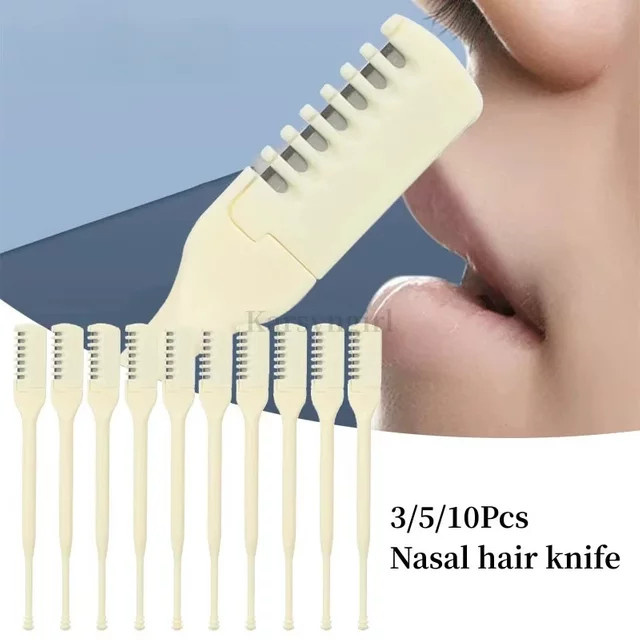 vvocci Nasenhaarschere, 10 Stück, Unisex - Bild 1
