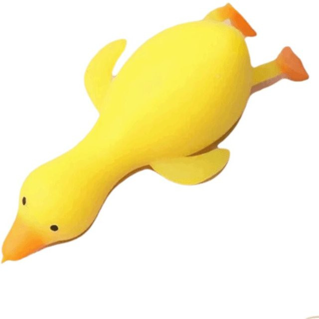 Binchi Fitness Bunte Ente, Squishy, gelb - Bild 1
