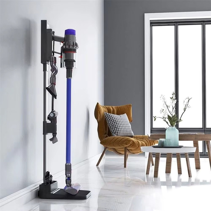 Satuo S1 Staubsaugerständer BPfire freistehende Halterung und Dockingstation für Dyson V7 V8 SV10 V11 SV12 V15 in Schwarz aus Metall - Bild 2